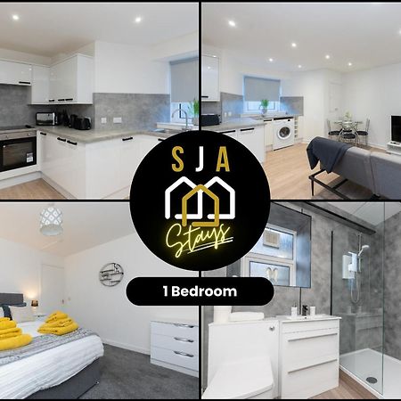 Central City Stay - Sja Stays - 1 Bed Apartment アバディーン エクステリア 写真