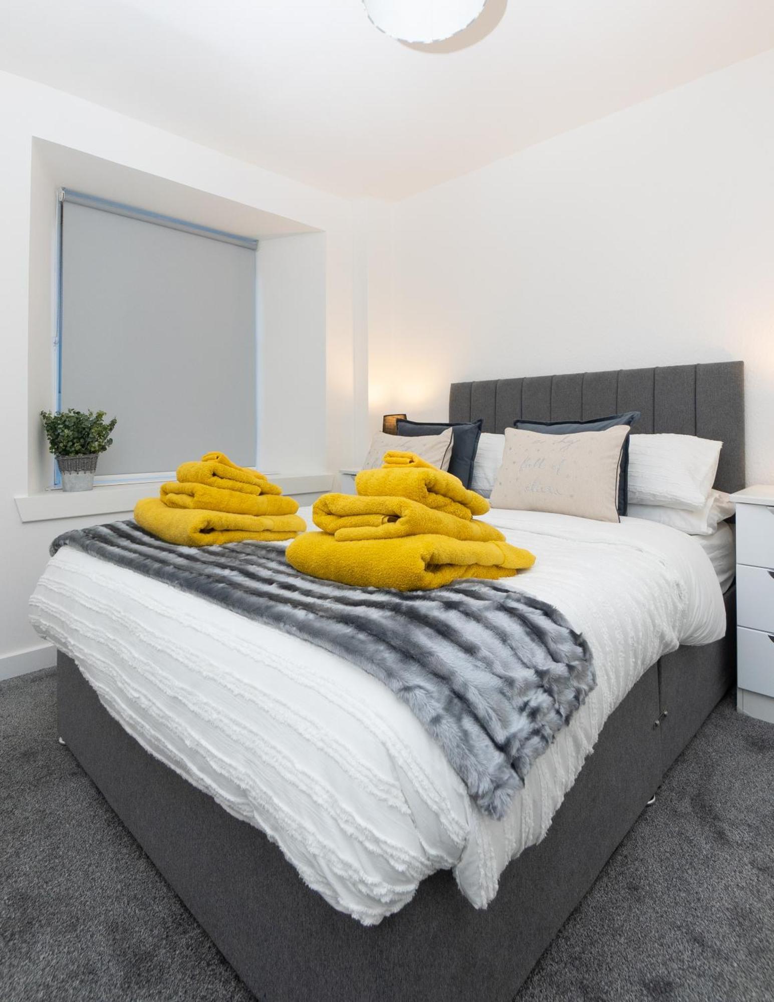 Central City Stay - Sja Stays - 1 Bed Apartment アバディーン エクステリア 写真